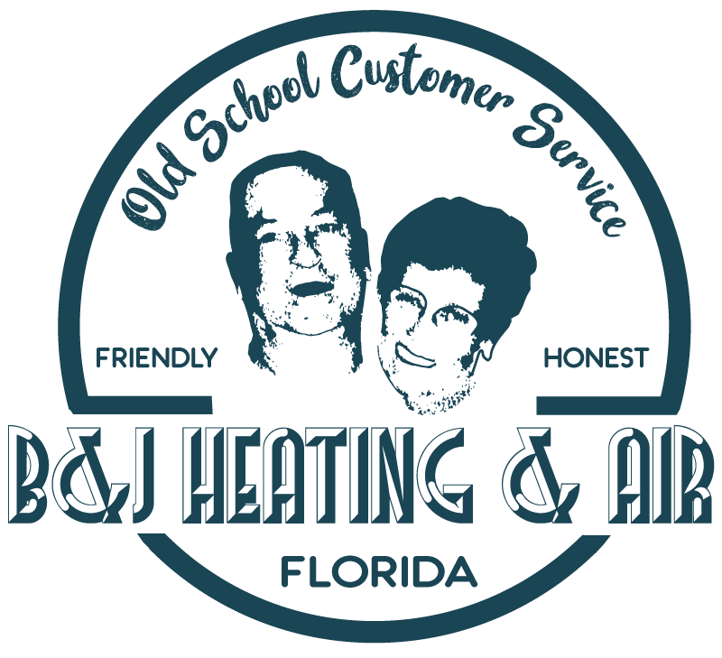 B&J Heating & Air Conditioning Logo